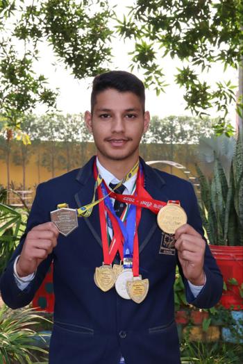 "Rowing Champion: Priyansh Preet Singh, A National Gem from Our School